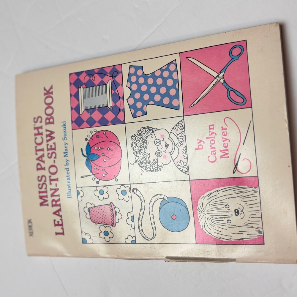 Vintage Miss Patch's Learn-To-Sew Book‎ 1969 Carolyn Meyer Mary Suzuki Xerox